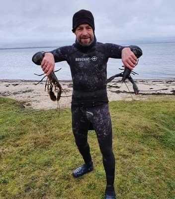 Hummer fanget af brian-pedersen ved Limfjorden