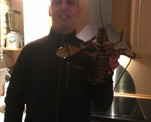30cm sigt – Hummer fanget af Kenneth Lund Hansen ved Limfjorden