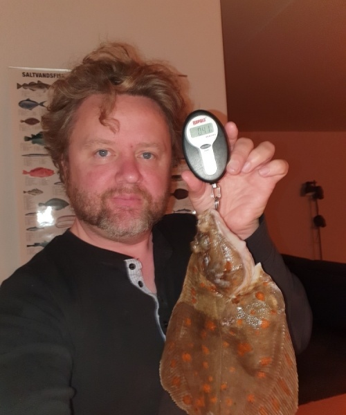 Flot sigt – Rødspætte fanget af Jesper Nordin ved Glatved syd