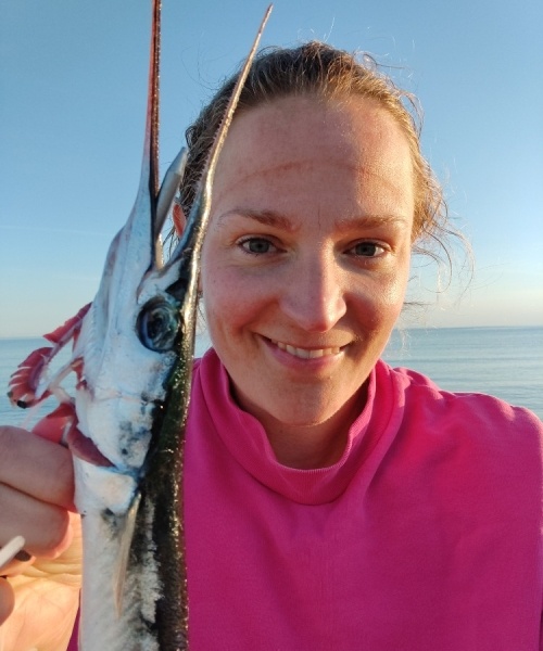 Faldt vand – Hornfisk fanget af Laura ved Kattegat