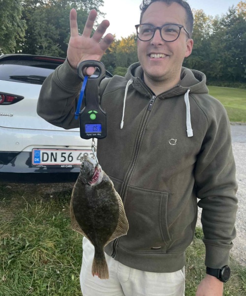 Skrubbe fanget af BasVG ved Svendborg